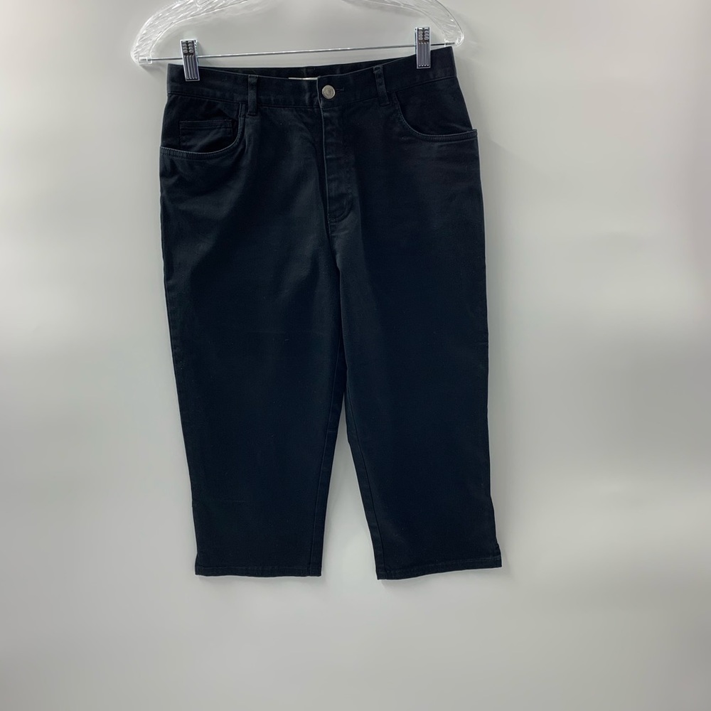 Jones New York Petite Size 8P Capris Black